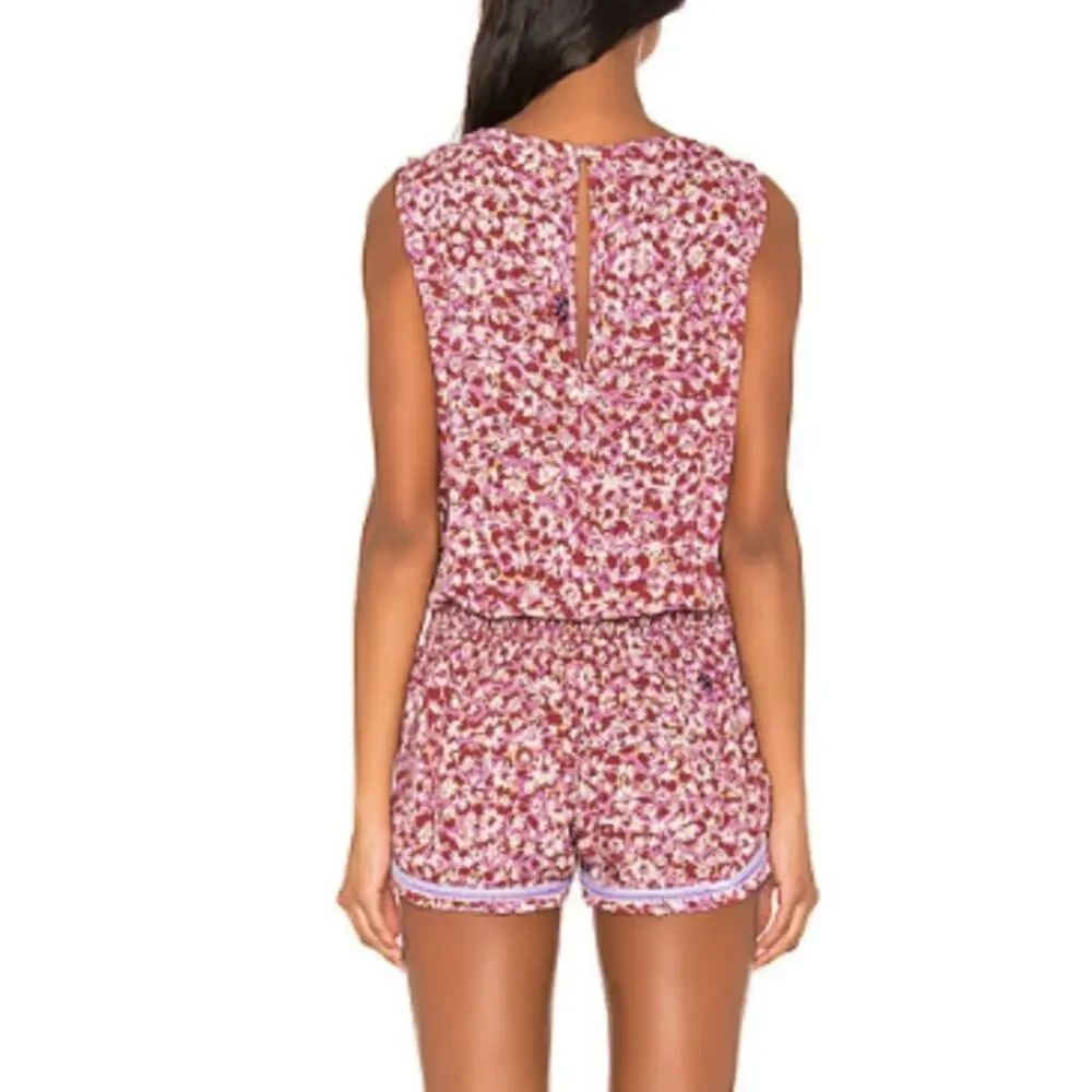 NWT POUPETTE ST BARTH Lucy Jumpsuit Romper Purple Fantasy S - Picture 3 of 10